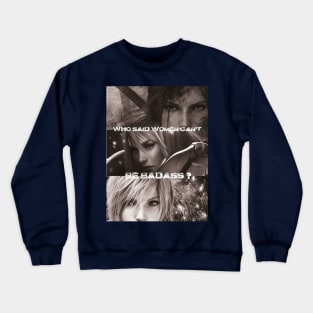 Badass women Crewneck Sweatshirt